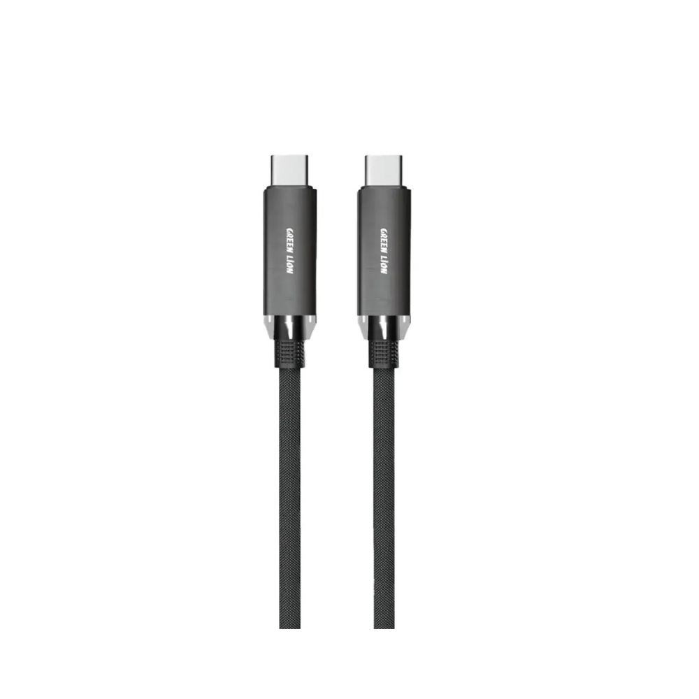 Green Lion Braided Type-C to Type-C Cable 240W 2 m