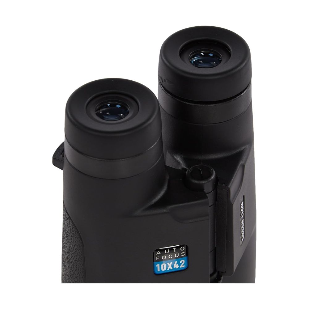Green Lion Eagle Binocular – 10X42 Fixed Focus – Resolution 6.8 – Black