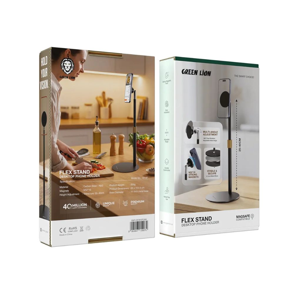 Green Lion Flex Stand Desktop Phone Holder