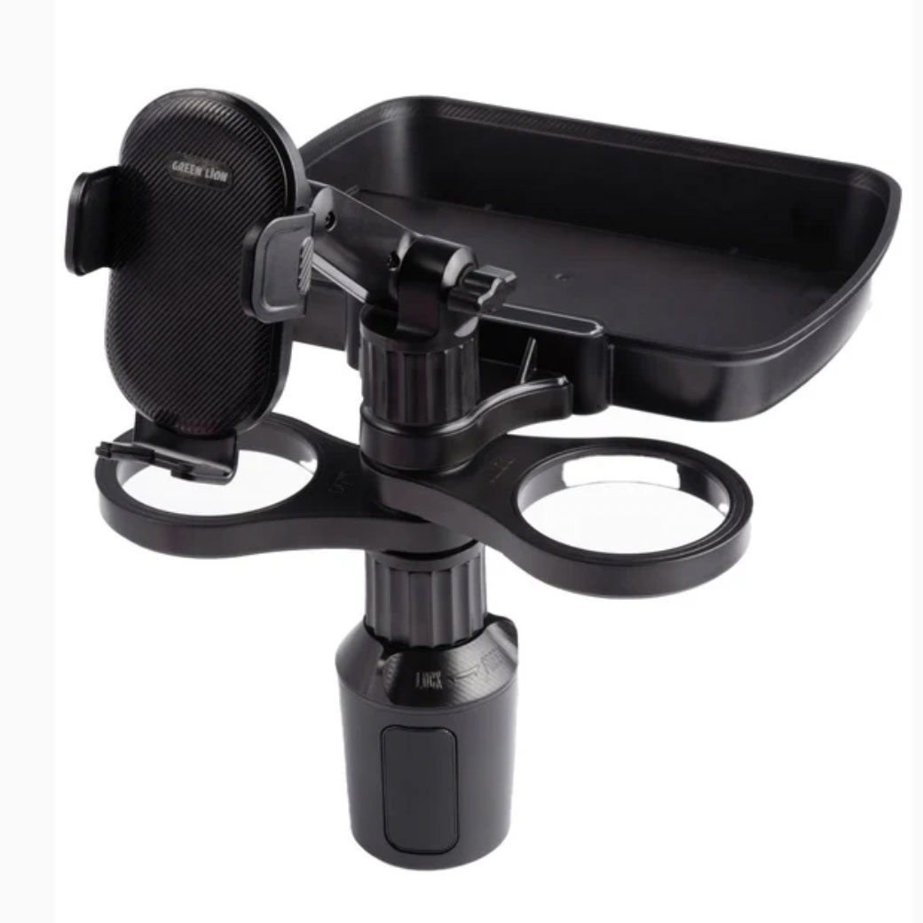 Green Lion CUP Holder + Food Tray Multi Functional