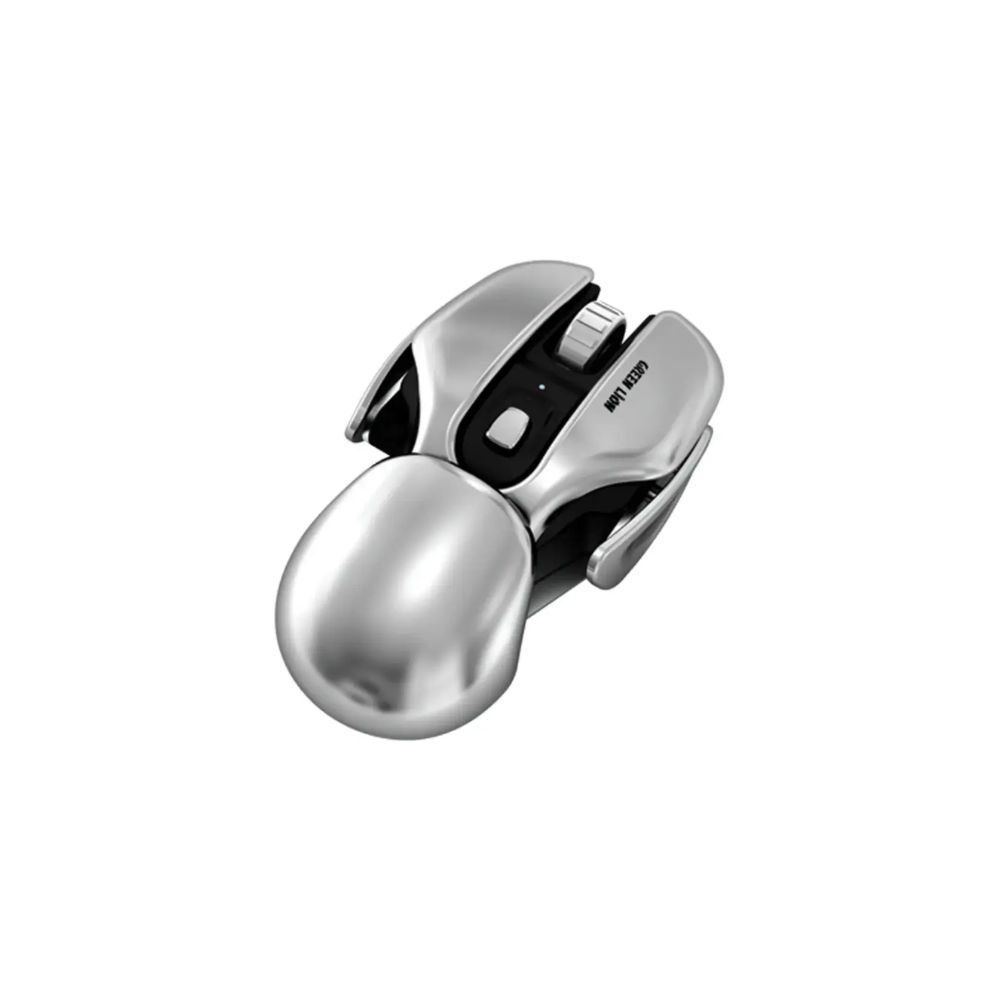 Green Lion G266 Beetles Metal Mouse – Gray