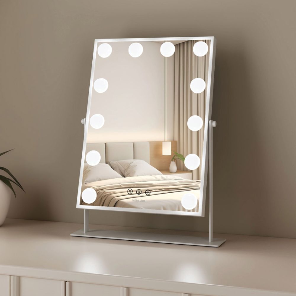 Green Lion Glam Shine Makeup Mirror 12 LED Lights