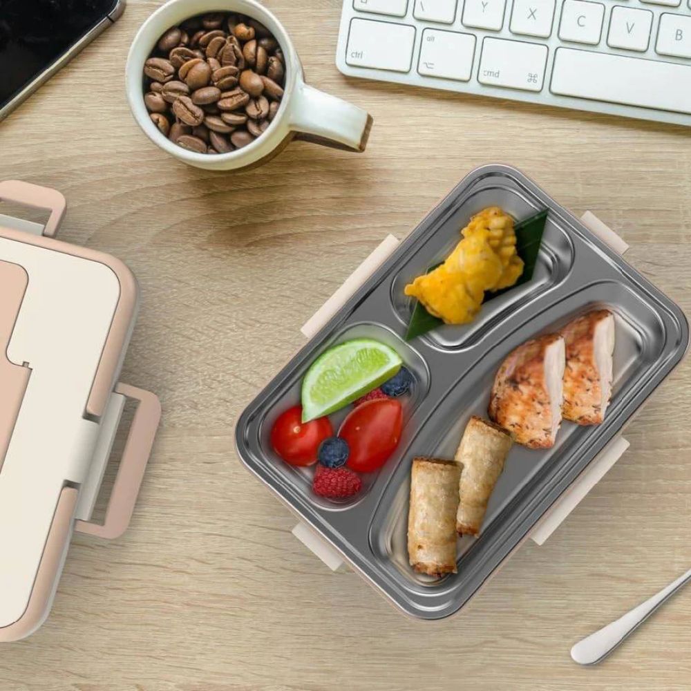 Green Lion GLB-05 Electric Lunchbox – Beige