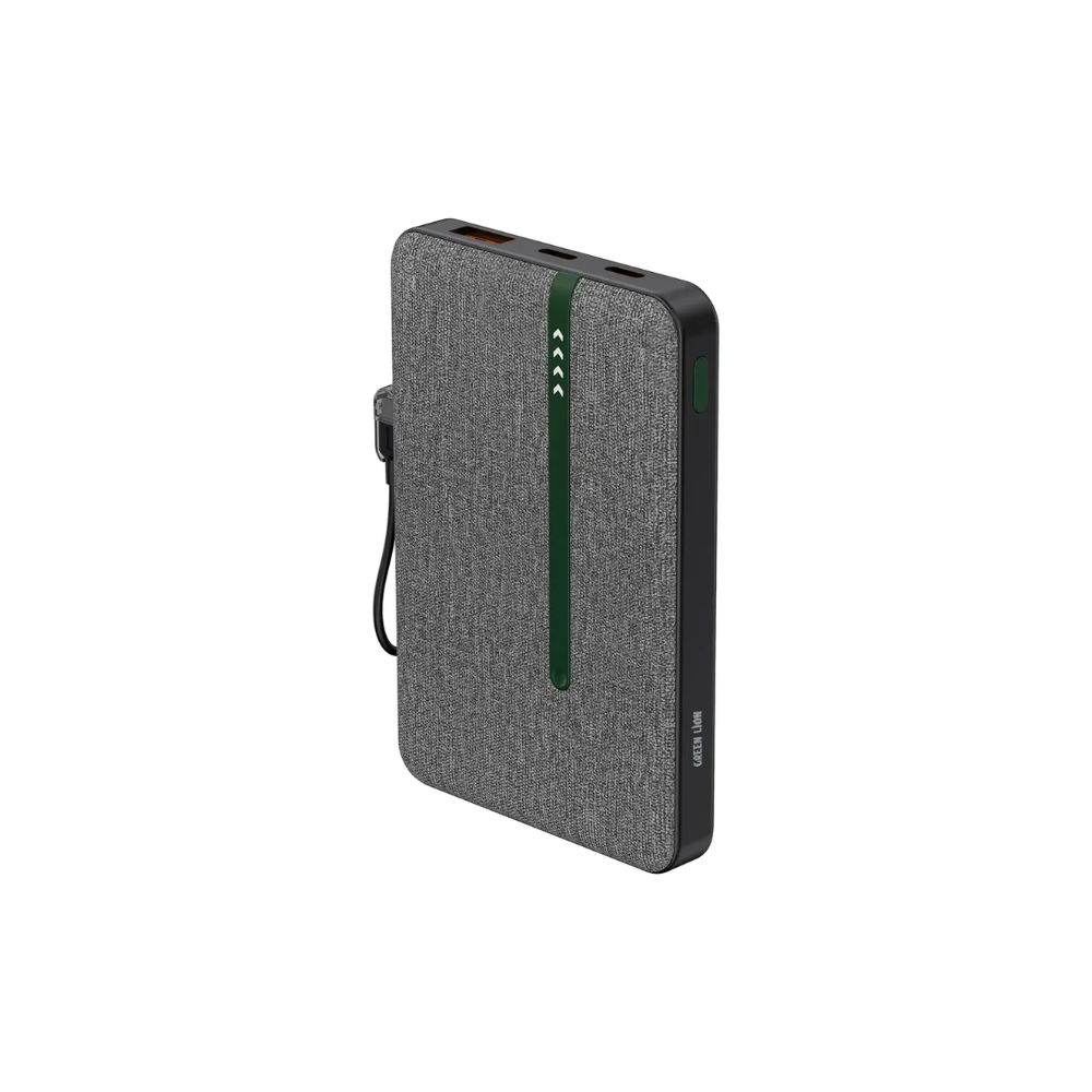 Green Lion Kyoto 10000mAh Power Bank – Black