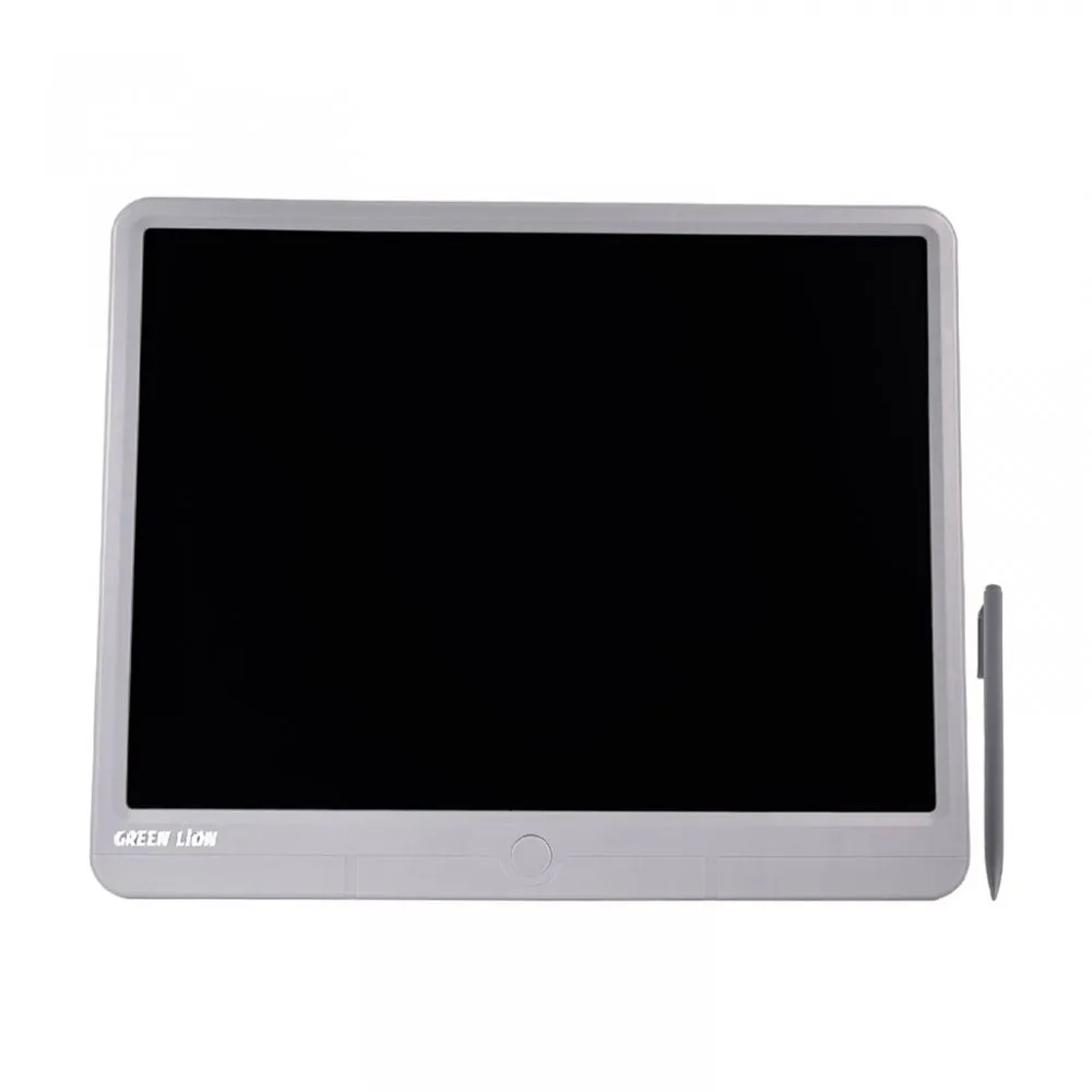 Green Lion LCD Digital Writing Pad 15″ - Gray