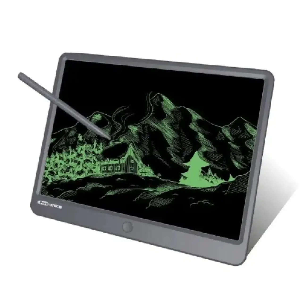 Green Lion LCD Digital Writing Pad Universal , Gray | GNWPAD15GY