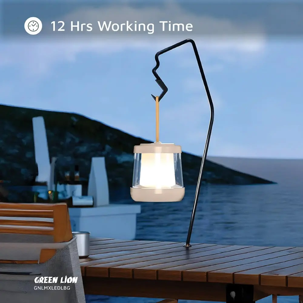 Green Lion Lumex LED with Inbuilt LED Strip Light – Beige