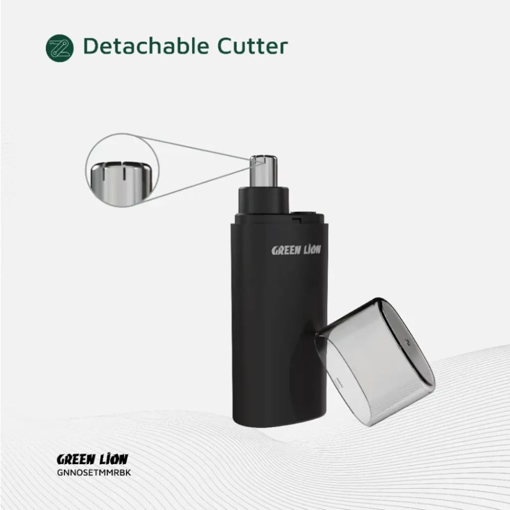 Green Lion Nose Pro Nose and Ear Trimmer – Black