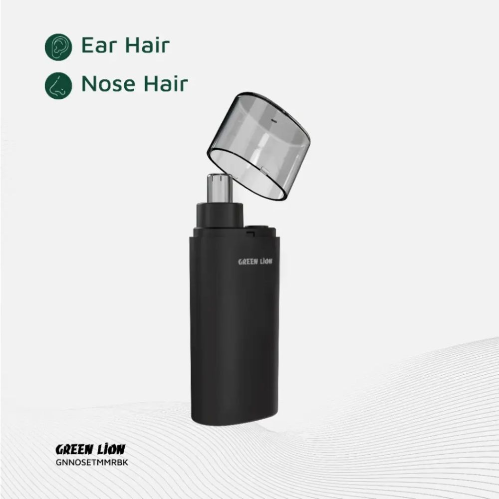 Green Lion Nose Pro Nose and Ear Trimmer – Black