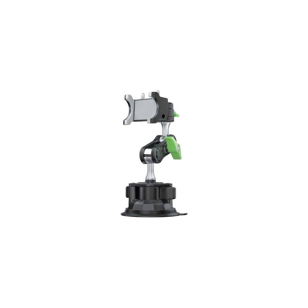 Green Lion Ultimate Phone Holder with Suction Cup Mount – Black
