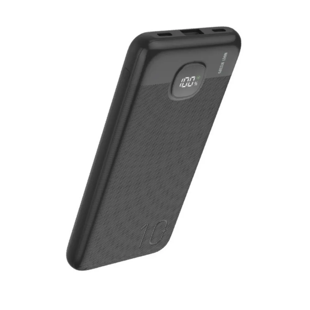 Green Lion Ultra Compact Power Bank PD 20W 10000mAh - Black