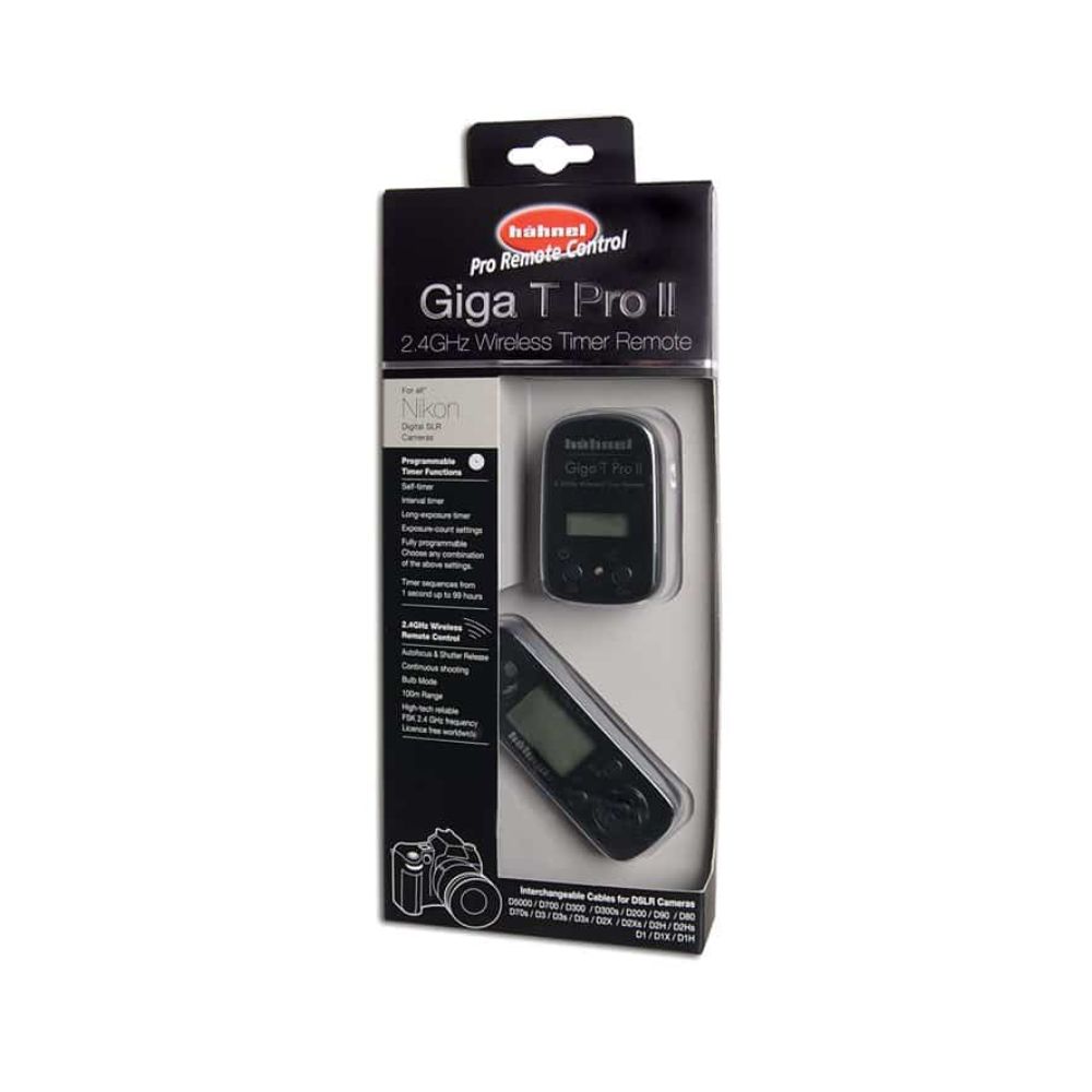 Hahnel Giga T Pro II 2.4GHz Wireless Timer Remote for Nikon