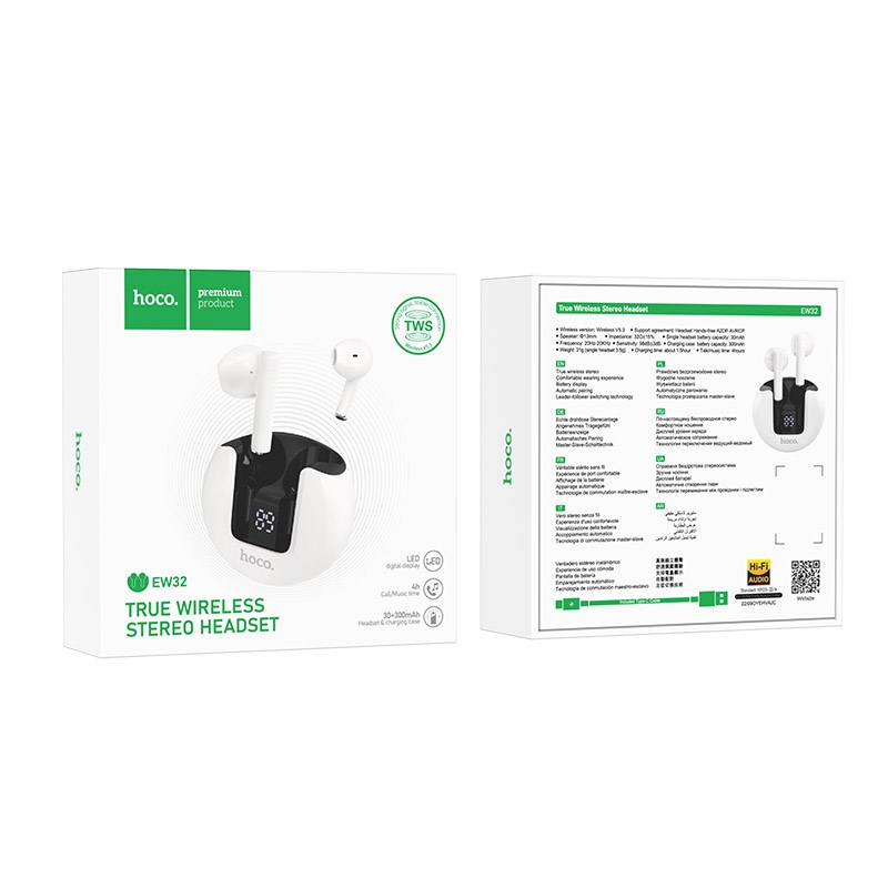 Hoco EW32 True Wireless Earbuds Bluetooth V5.3