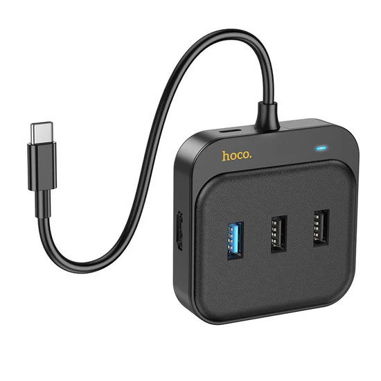 Hoco HB38 – 7 in 1 USB Type-C Multiport Adapter Hub HDMI