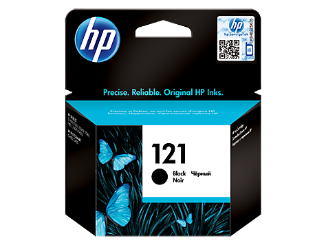 HP 121 Black Original Ink Cartridge | CC640HE