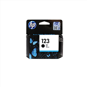 HP 123 Black Ink Cartridge
