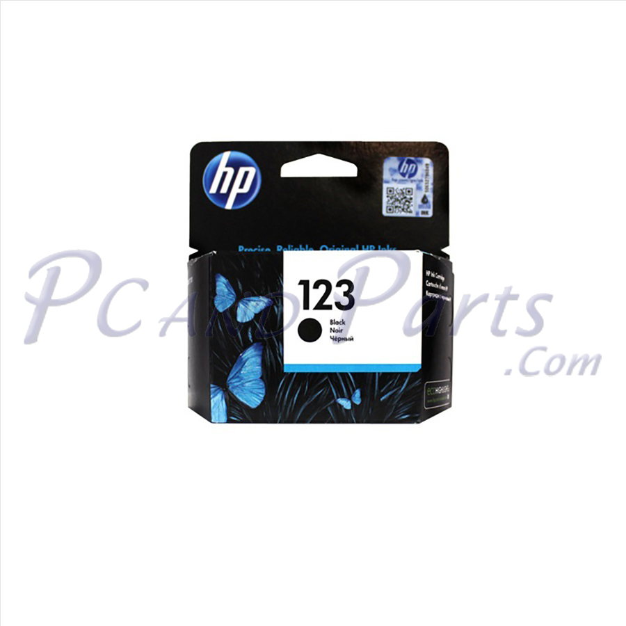 HP 123 Black Ink Cartridge