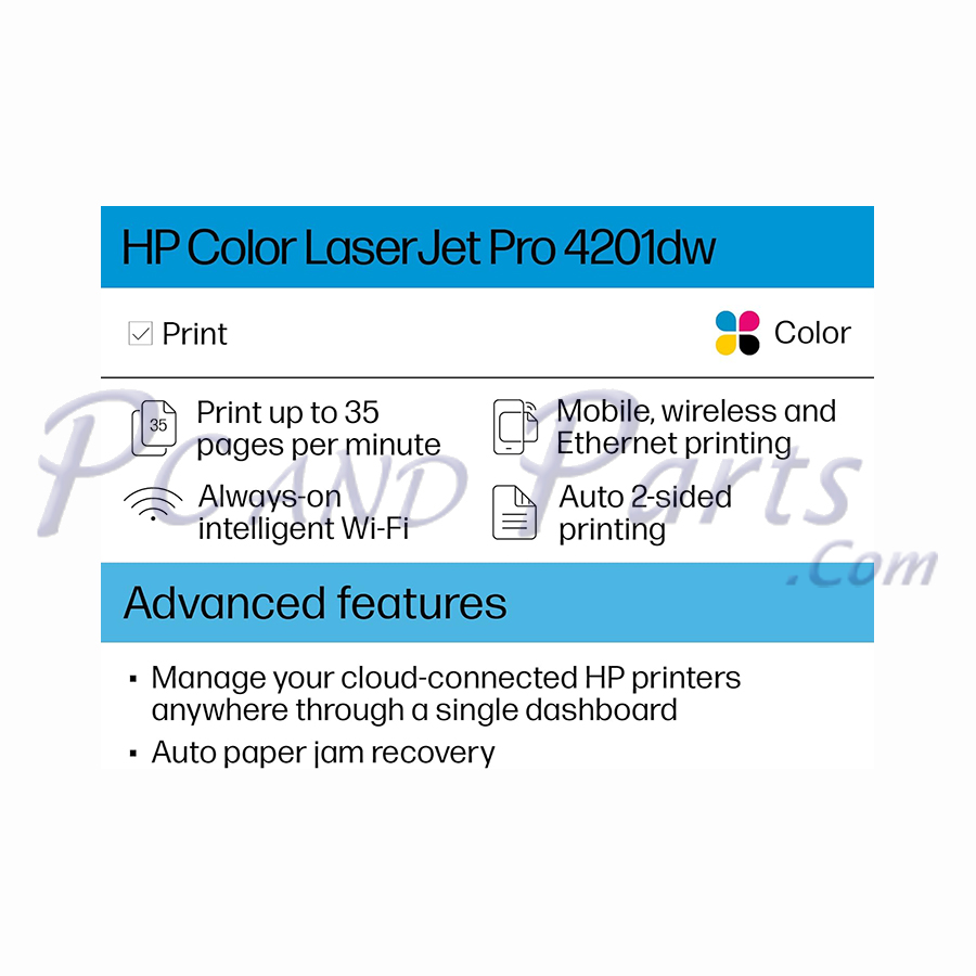 HP Color LaserJet Pro 4203dw Printer