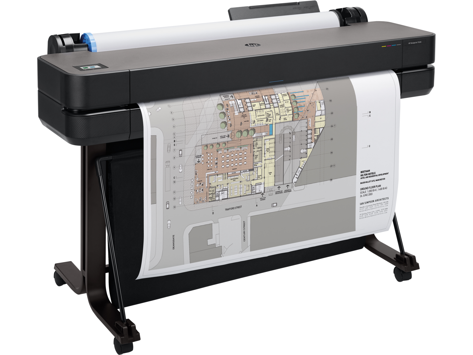 HP DesignJet T630 Wireless Plotter Printer - 36" | 5HB11A