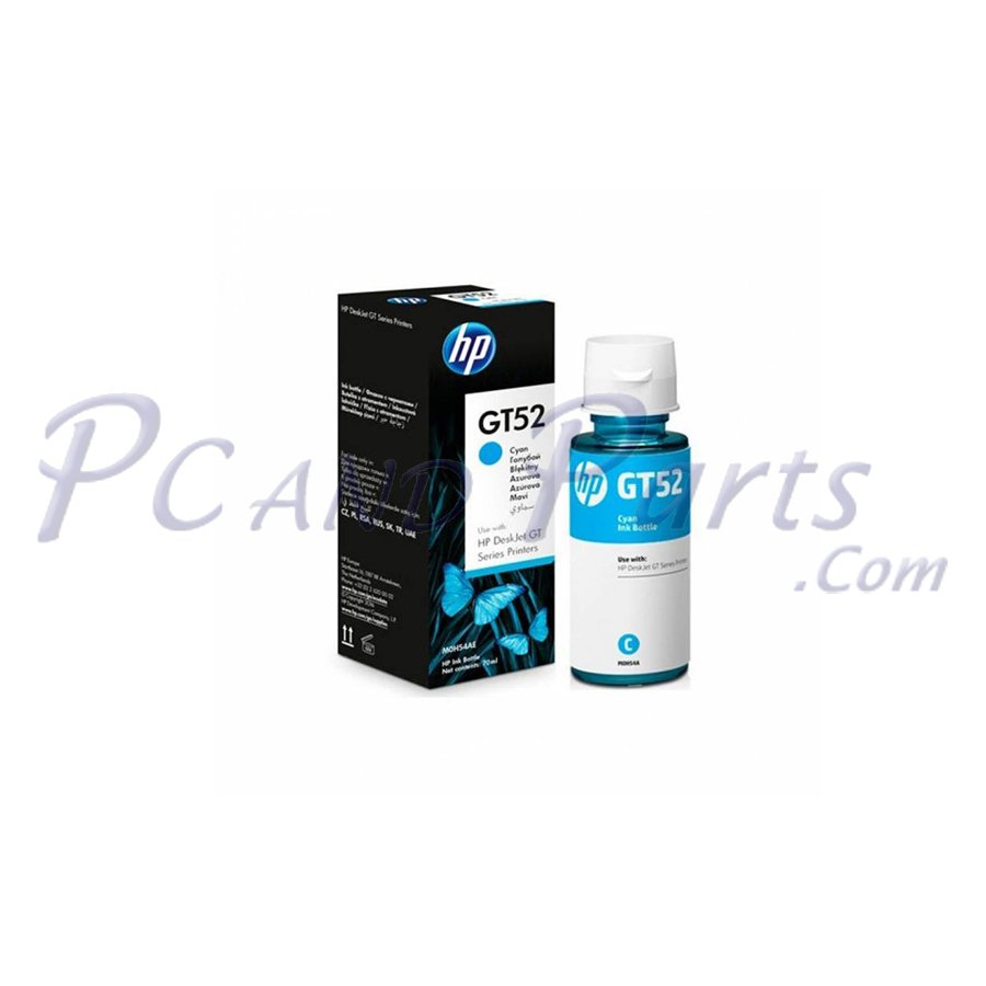 HP GT52 Cyan Original Ink Bottle