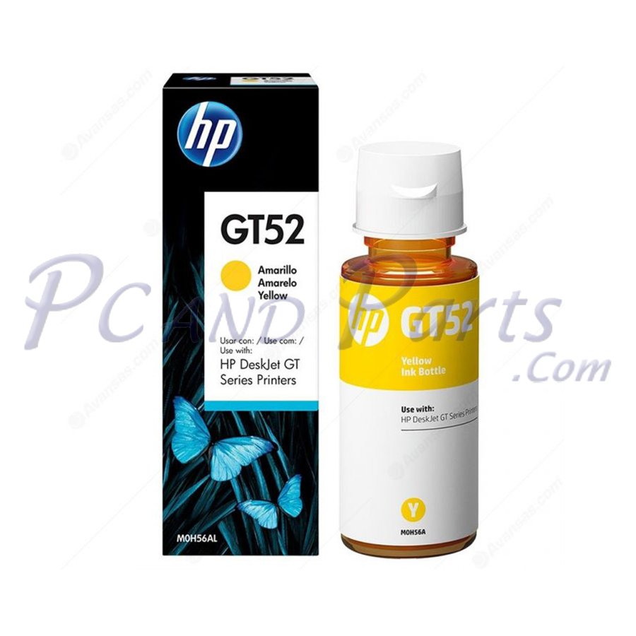 HP GT52 Yellow Original Ink Bottle