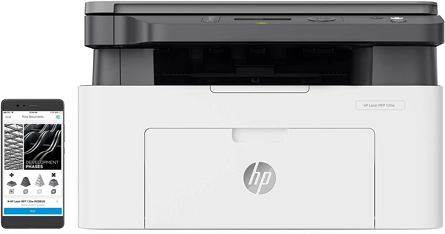 HP Laser MFP135w 3-in-1 Printer | 4ZB83A