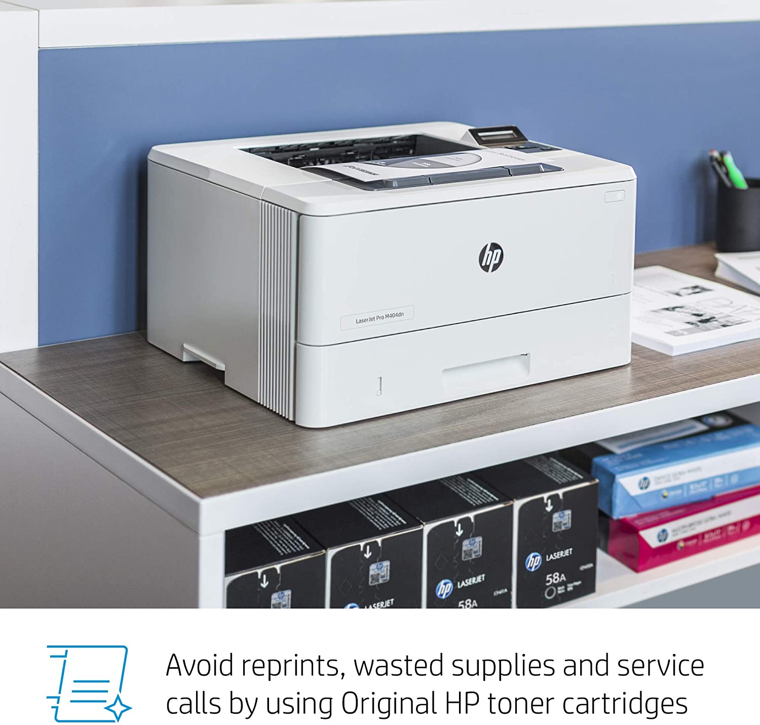 HP LaserJet 400 M404dn Printer