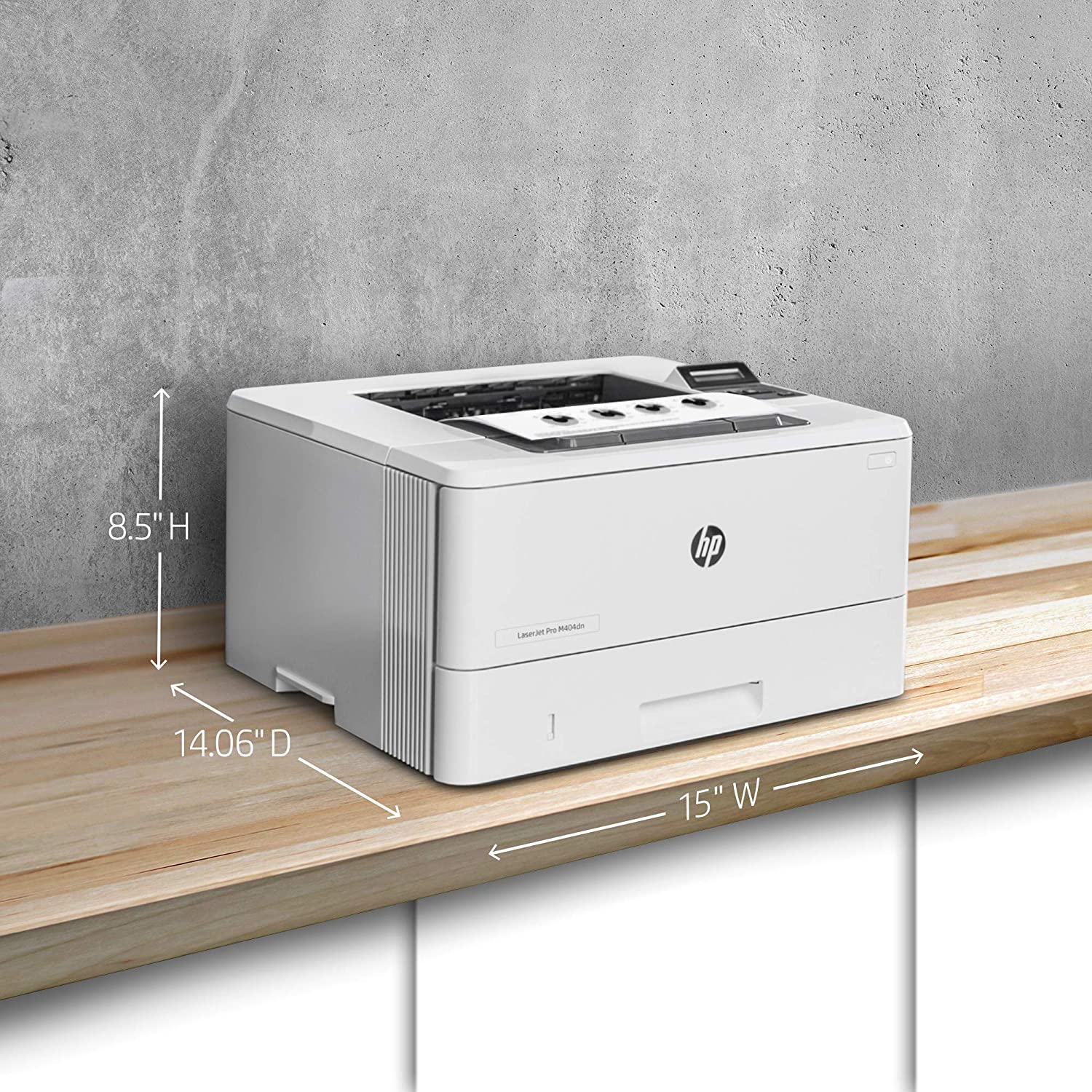 HP LaserJet 400 M404dn Printer