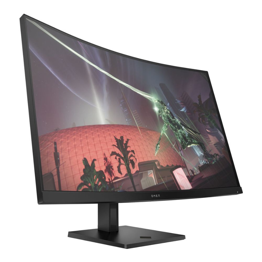 HP OMEN 32c 31.5″ 1440p HDR 165 Hz Curved Gaming Monitor – 780K6AA#ABA ..