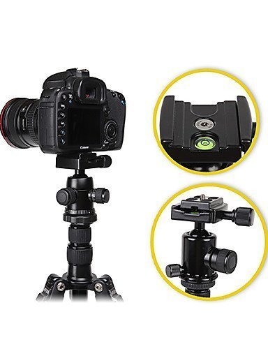 HPUSN 035LPRO+HP221 Aluminium Portable Tripod Suit for Camera