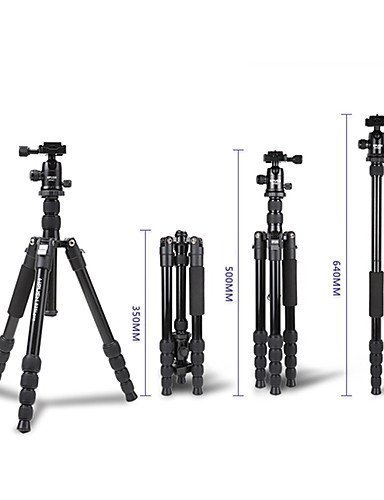 HPUSN 035LPRO+HP221 Aluminium Portable Tripod Suit for Camera