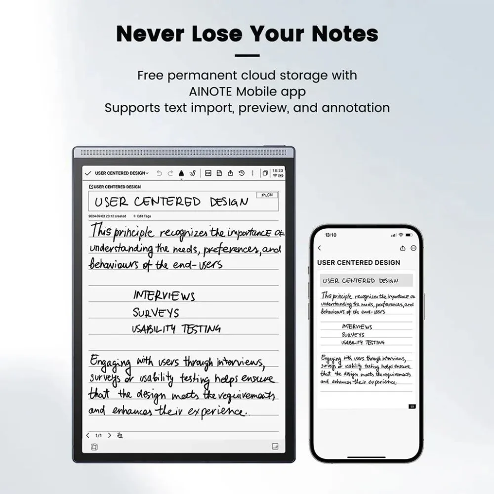iFLYTEK AINOTE Air 2 Smart Digital Notebook