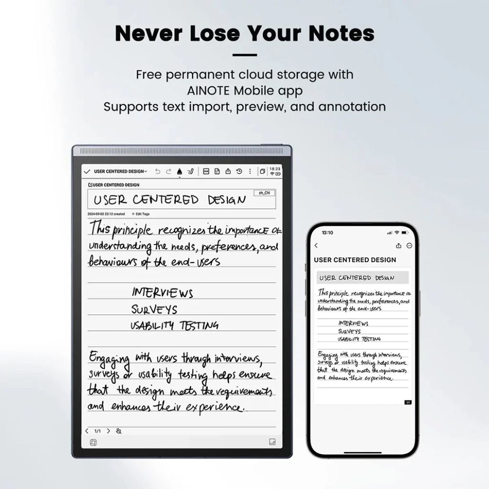 iFLYTEK AINOTE Air 2 Smart Digital Notebook
