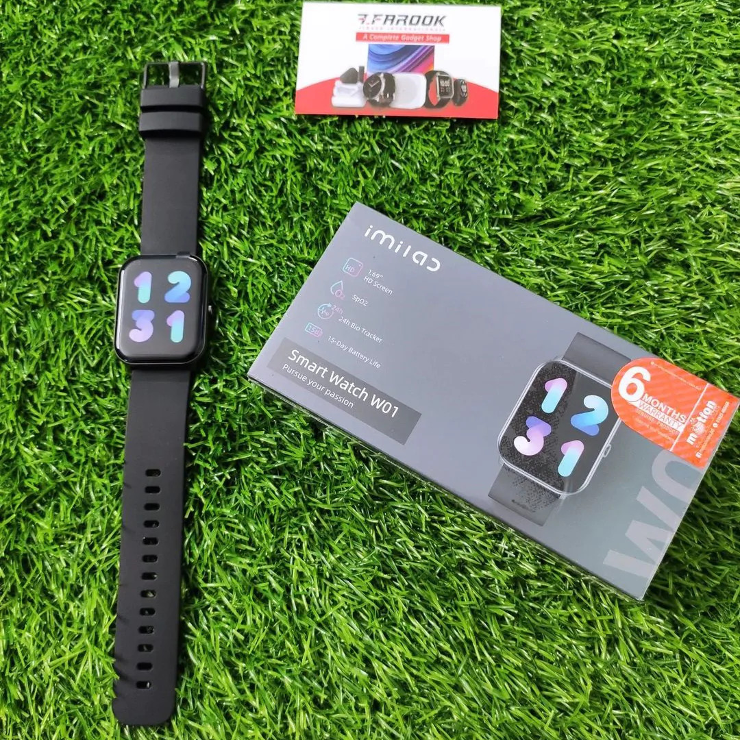 IMilab W01 Fitness Smart Watch, Black | W01