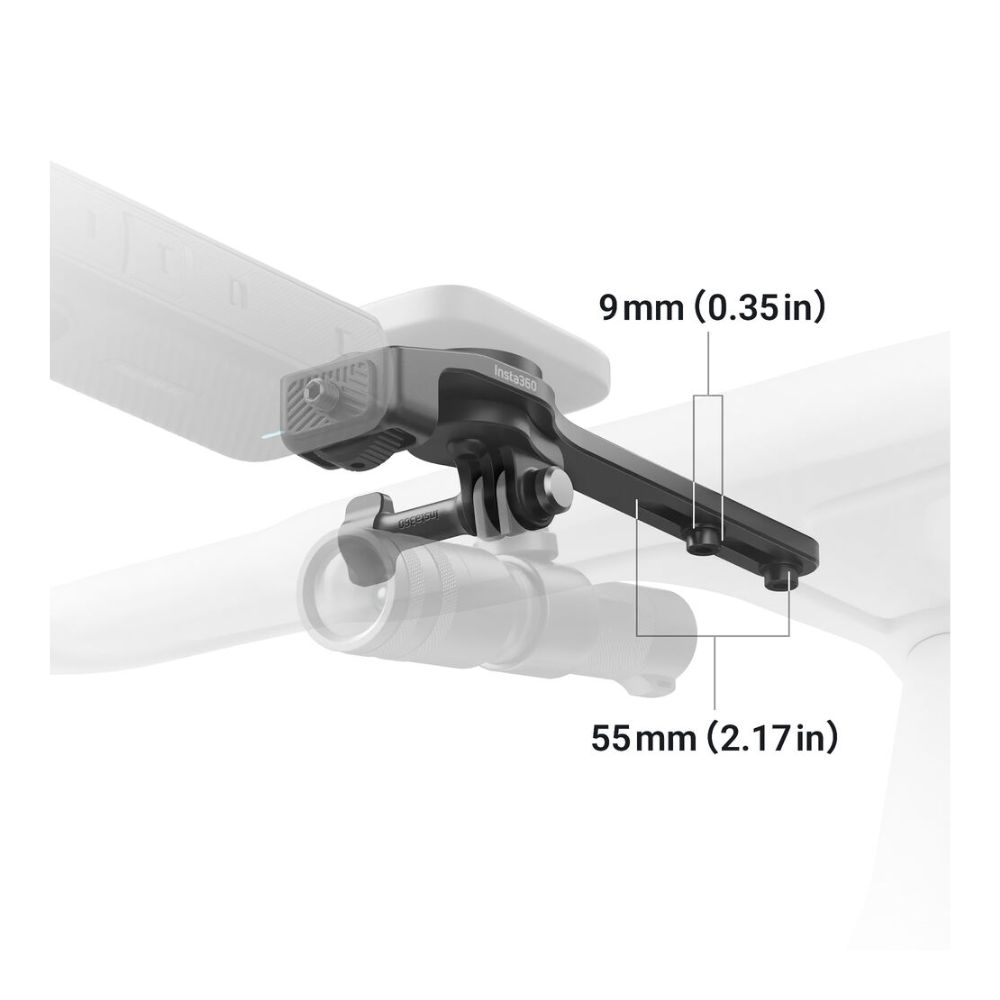 Insta360 Bike Computer Mount Integrated Handlebars