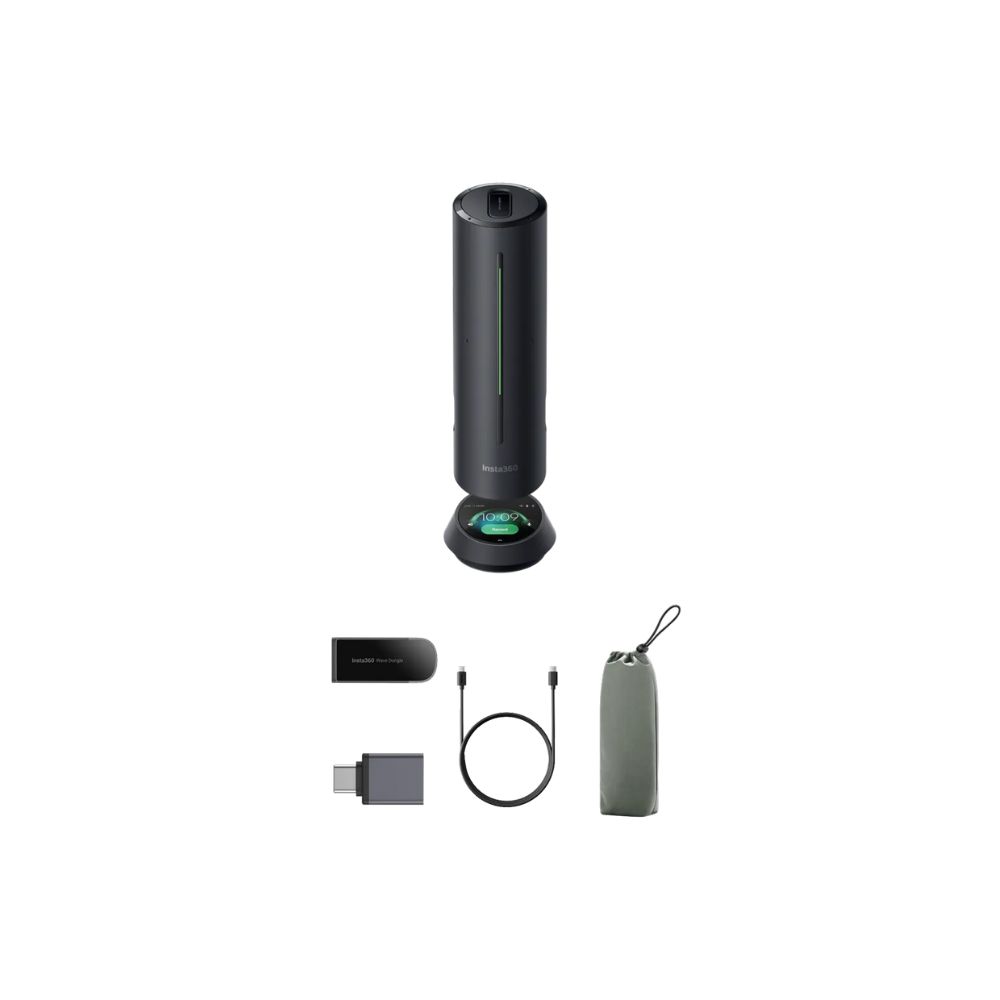 Insta360 Wave Conference Speakerphone AI 8-Mic USB-C