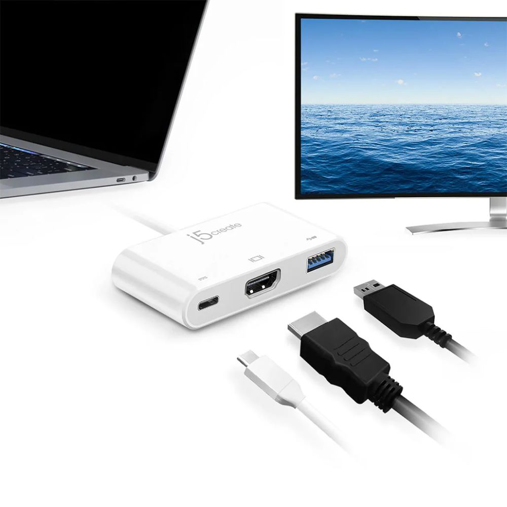 j5create JCA379 USB 3.0 Type-C to HDMI with Power Delivery