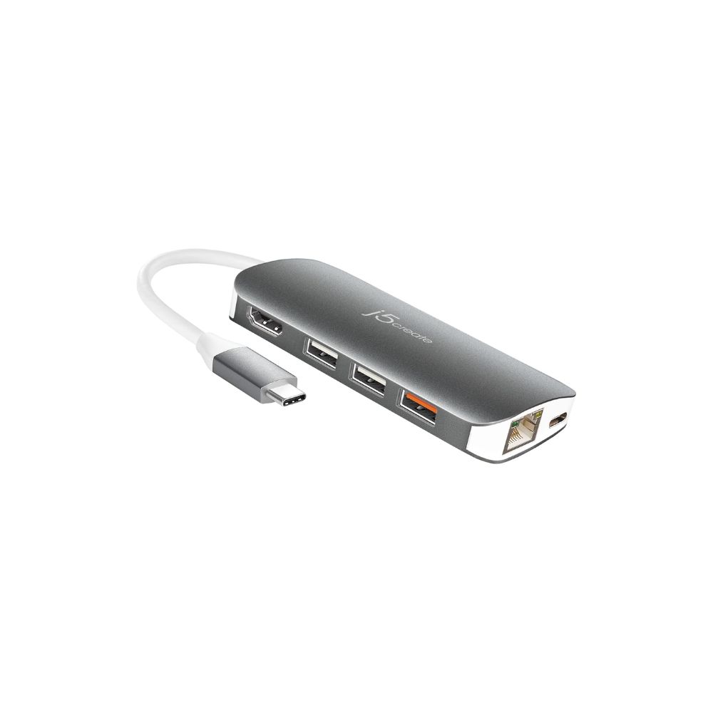 j5create JCD383 | USB-C 9-in-1 Multi-Adapter