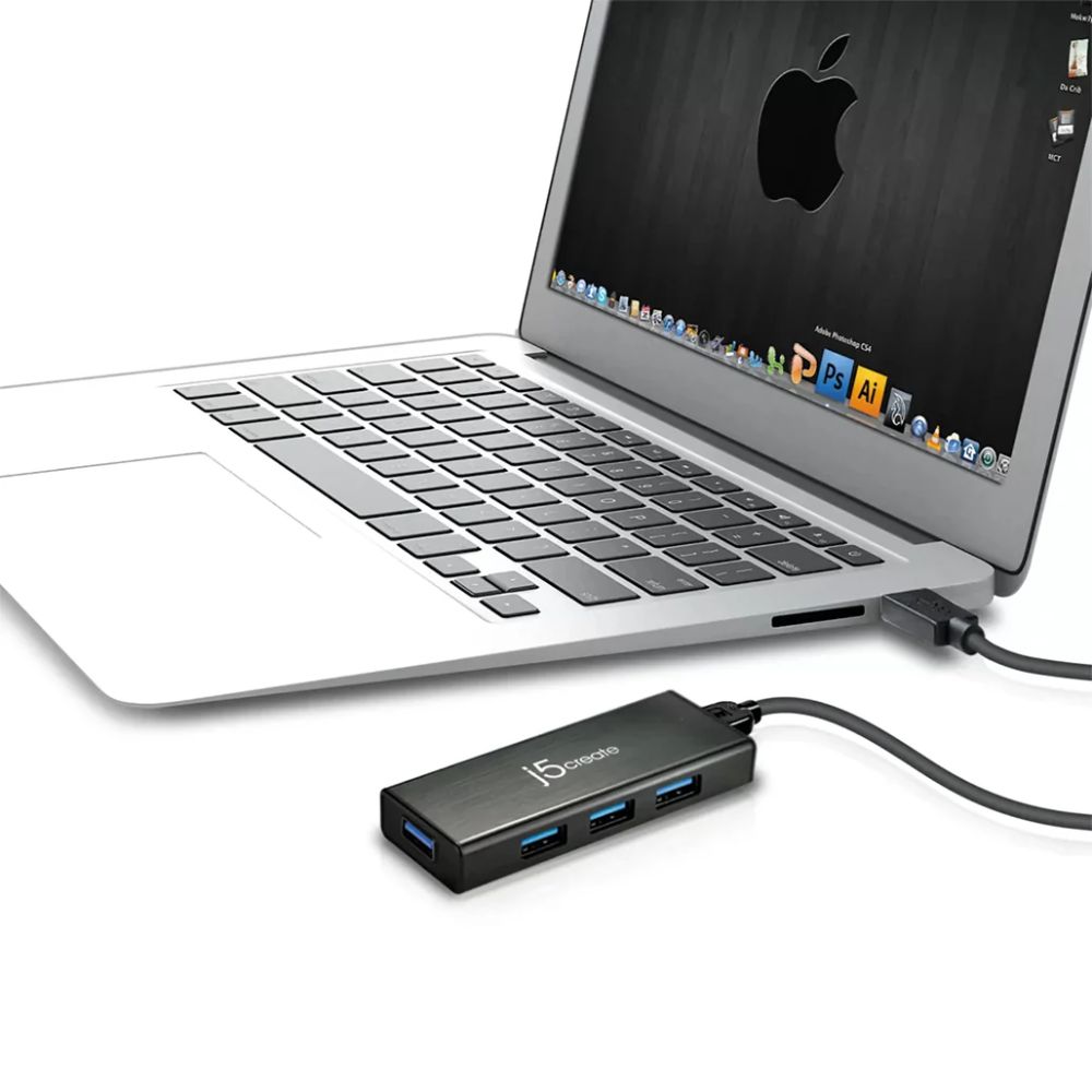 j5Create JUH344 USB™ 3.0 Super Speed 4-Port Hub