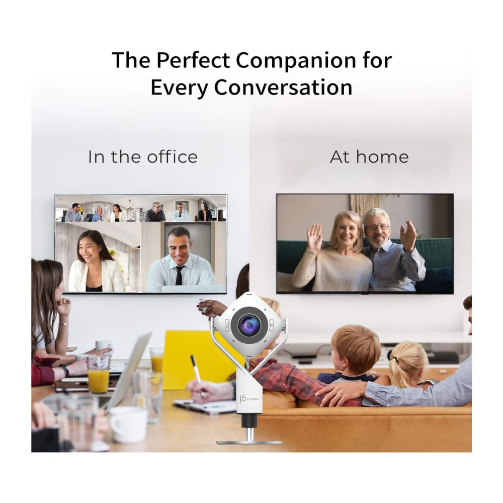 j5create JVCU360S 360 Degree All Around Webcam