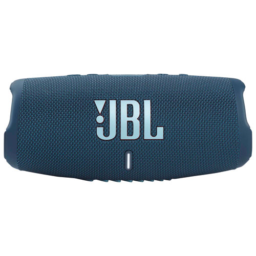 JBL Charge 5 Waterproof Bluetooth Wireless Speaker, Blue | JBLCHARGE5BLUAM