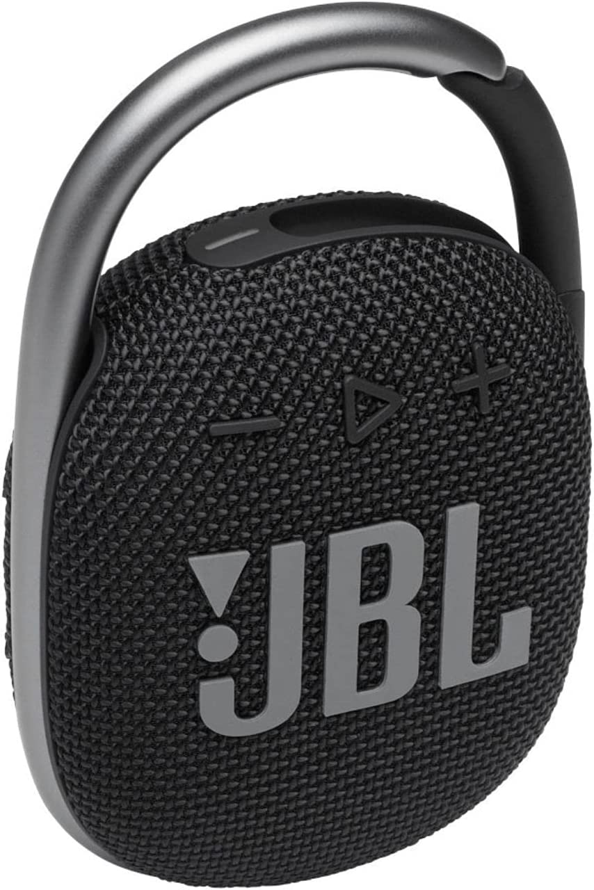 JBL Clip 4 Portable Bluetooth Speaker, Black | JBLCLIP4BLKAM