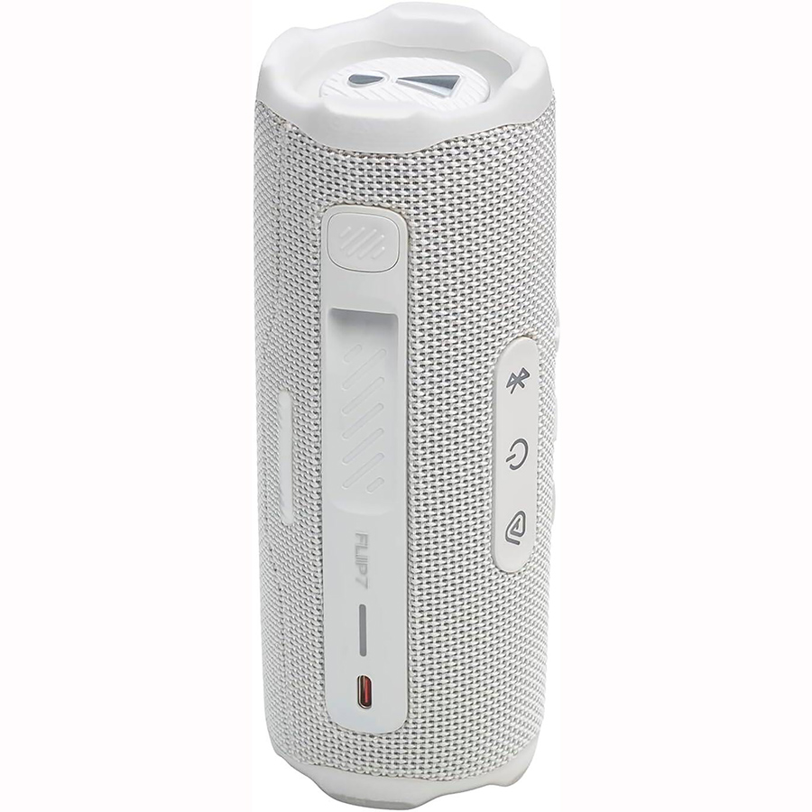JBL Flip 7 Portable Waterproof and Drop-Proof Speaker White
