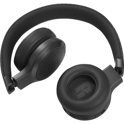 JBL Live 460NC Noise-Canceling Wireless On-Ear Headphones (Black)