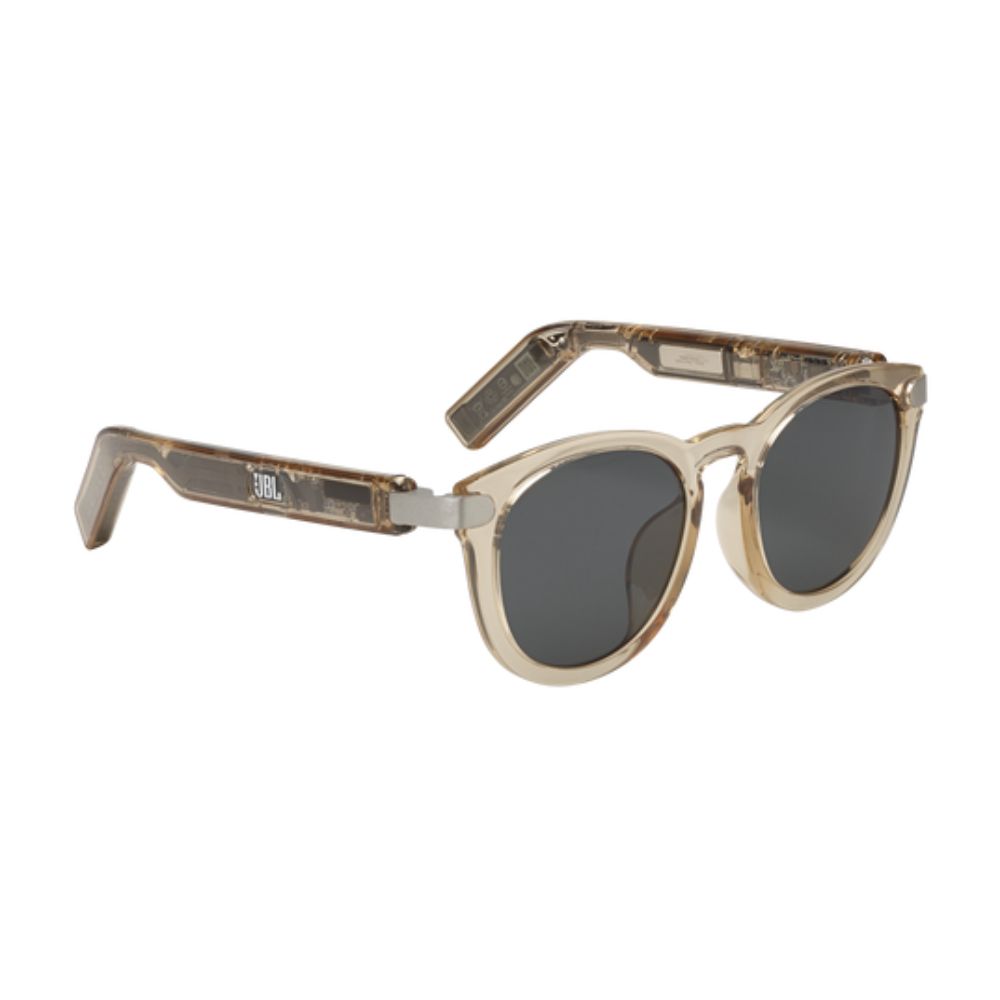 JBL Soundgear Frames Audio Glasses – Round – Amber