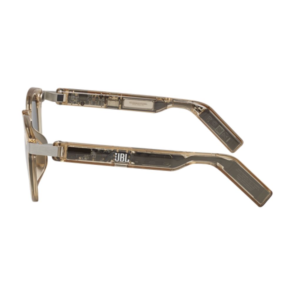 JBL Soundgear Frames Audio Glasses – Round – Amber