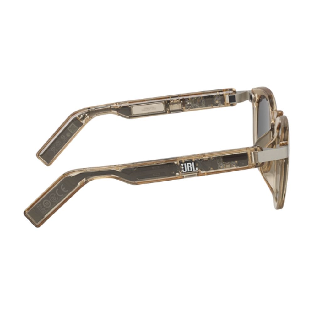 JBL Soundgear Frames Audio Glasses – Round – Amber
