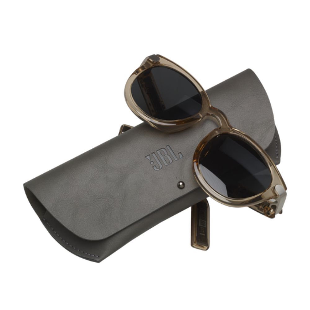 JBL Soundgear Frames Audio Glasses – Round – Amber