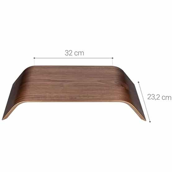 kalibri Wood Monitor Stand Riser – Computer Desk Holder Desktop