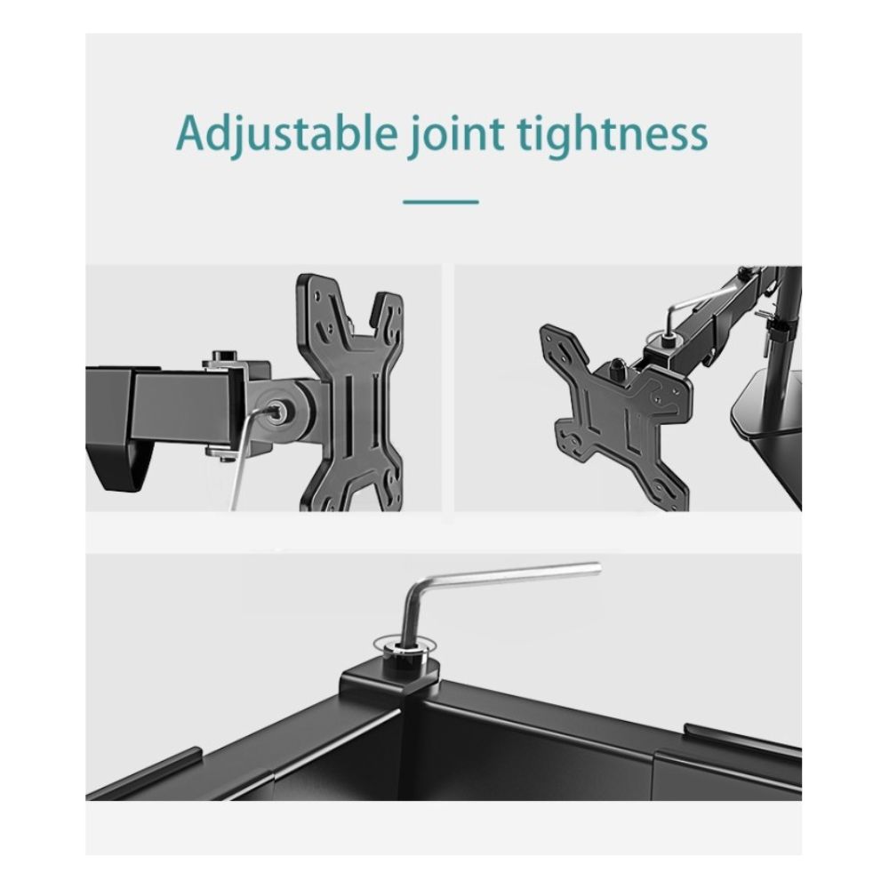 Kaloc DW240J Adjustable 4 Monitor Arm